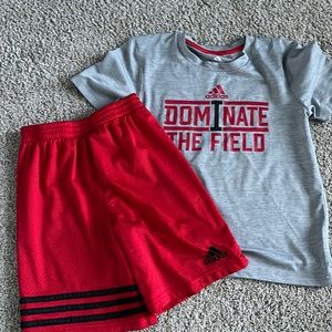 Adidas size 7 matching set